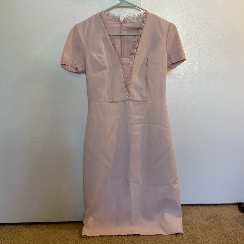 T Tahari Women’s Light Pink Dress Size S